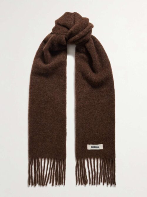 Gringed Alpaca Blend Scarf