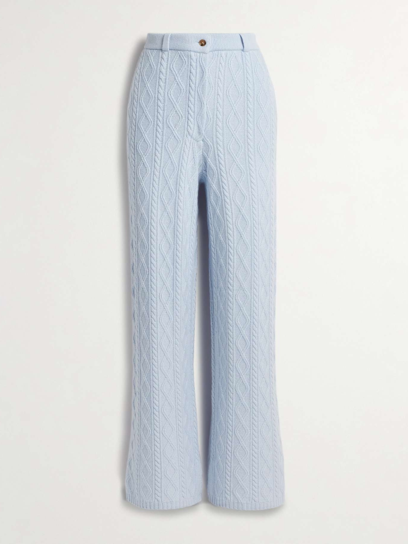 Blue Sky Knit Trimmed Pants